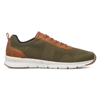 Sneakers da uomo verdi in tessuto mesh P Soft, Uomo, SKU m111000143, Immagine 0